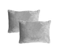 Berriphonia Petit Oreiller De Voyage, 2 Pièces Coussin d'avion - 11 X 7 Pouces De Support du Cou pour Les À Manche De Châssis De La L'oreillertaille De Chaise De litdeGenou Canapé De Camping