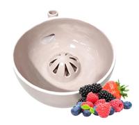 Berry Bowl Panier tourbillonnant, impression 3D, cerise, 16,7 x 15,9 x 8,3 cm, taille compacte avec prise en main sûre, cadre en alliage, accessoire de cuisine pour cuisiniers, parents, bureaux