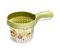 Berry Colander Double Layer Fruit Strainer Container | Portable Kitchen Produce Rinser Basket Drain Bowl | Strawberry Cherry Tomato Grape Washing Drainer Storage Organizer | Durable Ventilated Washing