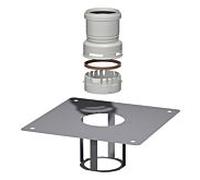 Bertrams Polyline EW kit standard 2000 40FSTB60- 2000 DN 60, ensemble arbre, bouche noire