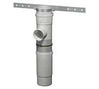 Bertrams Polyline EW MFB Pièce en T 40TSM125-60 Ø 125, douille Ø 60, 87 degrés