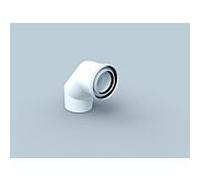 Bertrams Polyline LAS coude 41BG87-110 87°, intérieur, blanc , DN 110/160