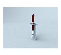 Bertrams Polyline LAS pack de base centrale de chauffage de toit 41KPDHZF80T toit plat 0-15 degrés, DN 80/125, terre cuite