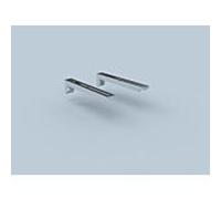 Bertrams Polyline LAS support mural 42K50-110 DN 110/160, distance au mur jusqu'à 50 mm, acier inoxydable