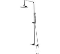 Besco Decco ensemble de douche mural avec thermostat oui chrome BP-DIT-CH