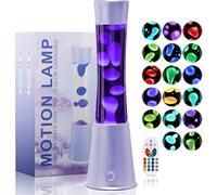 Besight Lampe à Mouvement Liquide Grande 40cm avec 17 Changements de Couleur et Télécommande pour Enfants et Adultes Veilleuse de Table Chambre Bureau Décoration Cadeau d'Anniversaire et de Noël