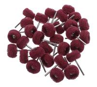 BESPORTBLE 100 Pièces Brosse de Polissage Abrasive en Nylon Tige de 3mm, Adaptée au Meulage et Polissage sur Métal et Plastique, Préparation de Surface