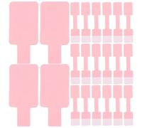 BESPORTBLE 100 Pièces Étiquette Adhésive Bijoux Kraft Rose pour Bagues et | Prix Affichage, Simple Design Créatif, Écrire Nom ou Fabricant, Lot Pratique
