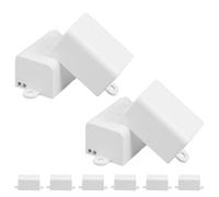 BESPORTBLE 10pièces Boîte de Dérivation Plastique Étanche pour Extérieur Coffret Électrique Polyvalent PC Protection Stable pour Câbles et Appareils Électroniques