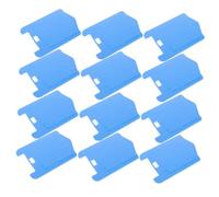BESPORTBLE 12 Pièces Cartes Adhésives de Rechange Double Face pour Pièges Insectes Volants Compatible Stem et Recharge Collante sans Produits Chimiques pour Moucherons et Moustiques Usage