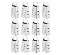 BESPORTBLE 12 Pièces Râpe à Fromage Mini avec Lames Précises en Acier Inoxydable Outil Compact pour Râper Légumes et Pommes de Terre Cuisine et Cuisson à Domicile