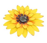 BESPORTBLE 1Pc Pendentif Marguerite Sculptures Murales En Fer Décorations Végétales Fleur En Métal Art Mural Décor Extérieur Métal Jardin Mur Art Decoraciones Para Salas De Casa Rétro Décor
