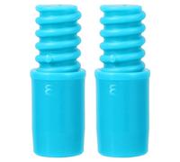 BESPORTBLE 2 Pièces Adaptateur pour Manche de Balai-serpillère, Embout Fileté de Manche à Balai, Plastique, pour Tube de 22mm, Type Américain, pour Balais, Brosses, Nettoyage Domestique