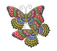 BESPORTBLE 2 Pièces En Fer Forgé Tenture Murale Décorations Murales Batterie Appliques Murales Décor Décor À La Maison Décoration De Patio Maison Mur Art Décor