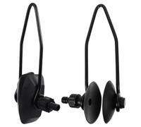 BESPORTBLE 2 Pièces Rinçage du Moteur Marin pour Hors-Bord, Nettoyage | Coques et Zones sans Drainage, Acier Ressort et Caoutchouc, Noir, Usage avec Moteurs Marins