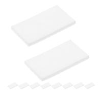 BESPORTBLE 24 Tampons de Recharge pour Coussinets Aromatiques Humidificateur, 4,5 X 2,5 Cm, Matière Non Tissée Absorbante, Compatibles Diffuseurs Huiles Essentielles, Pack 24 Pièces