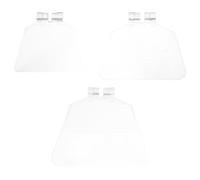 BESPORTBLE 3 Pièces Garde Oculaire Transparent pour Banc, Accessoire | Protection pour Yeux et Visage, Remplacement Facile, Usage Atelier, Compatible Outils Électriques, Sécurité Renforcée