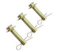 BESPORTBLE 3 Pièces Goupille Métallique de Verrouillage pour Poulie de Ventilateur de Plafond, Fixation Industrielle en Métal Or, Design Pratique et Applications Polyvalentes pour Bricolage