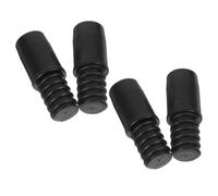 BESPORTBLE 4 Pièces Embout pour Perche Télescopique à Filetage, | Remplacement de L’extrémité Filetée, Compatible Manches et Balais, Usage Ménage et Pro