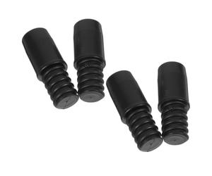 BESPORTBLE 4 Pièces Embout pour Perche Télescopique à Filetage, | Remplacement de L’extrémité Filetée, Compatible Manches et Balais, Usage Ménage et Pro