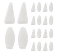 BESPORTBLE 40 Pièces Gomme à Dessin, Gomme à Croquis, Tête en Éponge Blanche, Lot de Remplacement, Mélange Uniforme, pour Artistes, Sessions de Croquis en Extérieur et Art Professionnel