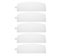 BESPORTBLE 5 Pièces Lentille de Remplacement pour Capot de Sablage en Plastique Blanc 1mm Épaisseur, Facile à Entretenir, pour Casques de Protection en Sablage