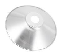 BESPORTBLE Abat-jour Aluminium Industriel 30 Cm Conique, Couvercle De Lampe Décoratif, Léger, Fonction Étanche, Pour Lampes Suspendues, Usage Professionnel, Trou Central 4,5 Cm, 10 Pièces