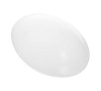 BESPORTBLE Abat-Jour Champignon en Acrylique Blanc 19 CM de Diamètre X 2 CM de Hauteur pour Ventilateur de Plafond Remplacement Plafonnier Éclairage Intérieur et Salon, Lumière Douce