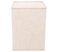 BESPORTBLE Abat-jour Rectangulaire en Fer Style Moderne, Abat-jour pour Lampes de Table et Lampadaires, Taille Moyenne, Couleur Gris, Usage Bureau et Chambre avec Diffusion de Lumière