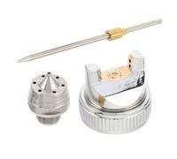 BESPORTBLE Aiguille Kit de 3 Pièces pour Pistolet à Peinture Automobile 1,4mm en Alliage Buse et Capuchon d'air pour Applications de Peinture et Finition Uniforme