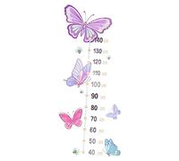BESPORTBLE Autocollant 2 Feuilles Pvc Waterproof Motifs Colorés Toise de Croissance Facile à Utiliser pour Garçon et Filles Garçons et Filles pour Décoration Murale Chambre Bébé