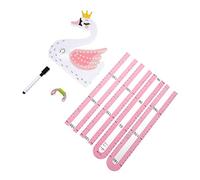 BESPORTBLE Autocollant Mural Toise pour Chambre D'garçon et Filles Motif Animal Cartoon 3d, Papier Facile à Appliquer, pour Mesurer la Hauteur en Salle de Jeux