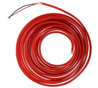 BESPORTBLE Bande Lumineuse Néon Rouge, Néon LED Flexible 6x12 en Silicone et Plastique, Étanche, pour Enseignes Publicitaires Extérieures et Décoration de Panneaux