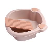 BESPORTBLE Bassine à Linge Petite Planche à Laver Linge, Pp Portable, Rose, pour Vêtements et Articles Délicats, Maison ou Dortoir