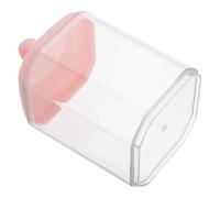 BESPORTBLE Boîte de Rangement avec Rose et Cotons Démaquillants en Rose Grand Espace, Couvercle Protecteur L'humidité, pour Salle de Bain Élégante