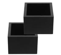 BESPORTBLE Boîte porte-coupe à saké en, coffret élégant pour verres à saké japonais, lot de 2, idéal pour restaurants de sushi