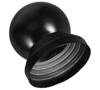 BESPORTBLE Capuchon de Poteau à Bille Noir en Fer pour Rampe, 76 Mm | Capuchon Protecteur Élégant, Installation Facile, Résistant à Déformation, pour Portillon et Projets Intérieurs