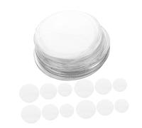 BESPORTBLE Coque de Protection Épaisse pour Badges 63mm, 72mm, 80mm - Lot de 60 Caches-badges Transparents Antichoc - Organisateur de Rangement Étui Porte-épingle pour Collection