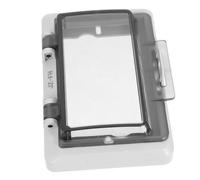 BESPORTBLE Coque de Protection pour Bouton D'interrupteur, Boîtier de Protection Abs, Résistant à L'usure, pour Bouton Marche/arrêt, Garage et Extérieur