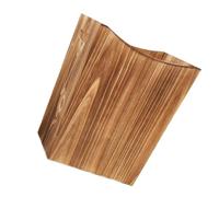 BESPORTBLE Corbeille à Papier avec Poignées Rustique en Bois Rectangulaire | Grain Couleur Café, Style Nordique Moderne, pour Jouets et Déchets Papier, Intérieur Ordonné