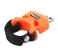 BESPORTBLE Coupe-Corde de Plongée Portable Compact, Coupe-Ligne sous-Marine | Mécanisme de Verrouillage Anti-activation, Coupe Cordes Filets Lignes de Pêche, Orange, Acier Inoxydable