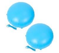 BESPORTBLE Coussin de Piscine Gonflable en PVC Rond 2pcs pour Piscines Hors Sol Forme Ergonomique Sécurité Améliorée pour Extérieures et Resorts