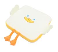 BESPORTBLE Coussin Rehausseur Épaissi Antidérapant pour Chaise Haute Garçon Fille Siège Confortable Portable pour Tout- Usage Intérieur et Extérieur Épaisseur Décor Canard Jaune
