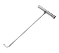 BESPORTBLE Crochet de Levage Outil de Levage T-shape Robuste en Acier Inoxydable Heavy Duty pour Plaque D'égout pour Manutention et Extraction Facile