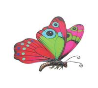 BESPORTBLE Décoration Murale en Fer Artisanal pour Jardin et Chambre Sculpture Murale Métallique Réaliste et Solide Extérieure Élégante