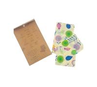 BESPORTBLE Emballages Alimentaires Réutilisables en Cire d'abeille Bio 3pcs en Coton Naturel pour Conservation des Fromages et Snacks en Boutique de Snacks Couleur Couleur Aléatoire