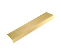 BESPORTBLE Étagère Murale Support de Rangement Robuste de Salle de Bain en Aluminium Spatial Brossé Or à Montage Mural pour Shampoing et Gel Bain