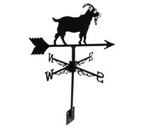 BESPORTBLE Girouette Mouton Accessoires De Girouette De Hangar Girouette Métallique Pieu De Jardin Girouette Décoration De Jardin Girouette en Métal Décor De Jardin Ornements Fer Forgé Chèvre