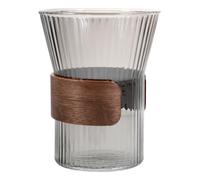 BESPORTBLE Gobelet en Verre Transparent pour Brosse à Dents Tasse à Rincer Bouche Multifonction 1 Pièce Design Ergonomique Usage Quotidien Salle de Bain Pot Brosse Dent Verre Pratique