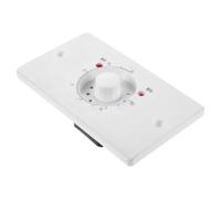 BESPORTBLE Interrupteur de Thermostat Mécanique pour Cuisinière | Contrôle Thermique Ajustable, Format Compact en Plastique, pour Usage Domestique, Ventilateurs de Cheminée et Poêles